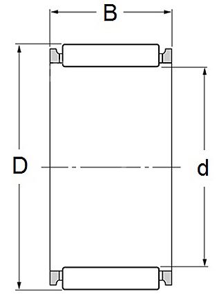 Technische Zeichnung Nadelkränze K 6-9-8